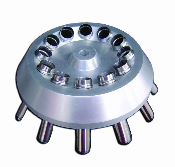 12&times;15ml角转子通孔